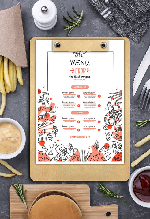 Frais du jour "Bishorn" lannière de bois