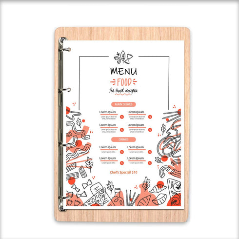 Qui ne manque pas d'air "Dulang" Anneaux côté (x4)