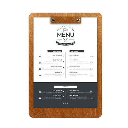 Frais du jour "Marcy" lannière de bois