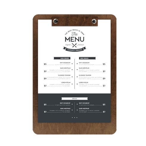 Frais du jour "Skara" lannière de bois